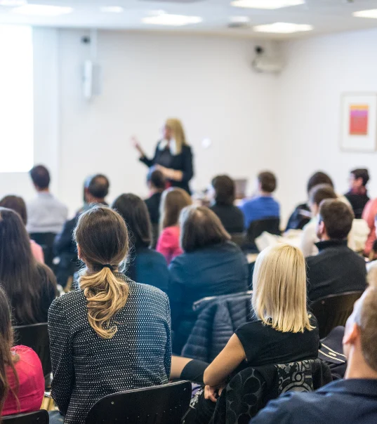 Adults taking part in a workplace session